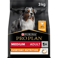 Purina Pro Plan Everyday Nutrition Medium Adult, Dry Dog food with Chicken