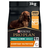 Purina Pro Plan Everyday Nutrition Small and Mini Adult, Dry Dog food with Chicken