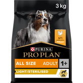 Purina Pro Plan Light Sterilised All Sizes Adult, Dry Dog food with Chicken