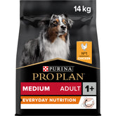 Purina Pro Plan Everyday Nutrition Medium Adult, Dry Dog food with Chicken