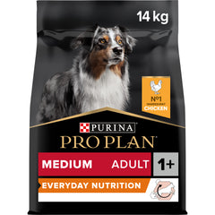 Purina Pro Plan Everyday Nutrition Medium Adult, Dry Dog food with Chicken