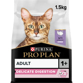 Purina Pro Plan Delicate Adult, Dry Cat Food with Turkey
