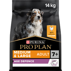 Purina Pro Plan Age Defence Medium and Large Senior 7+ , Dry Dog food with Chicken