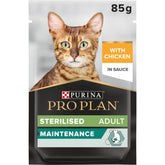 Purina Pro Plan Sterilised Adult, Wet Cat Food with Chicken Grilled in Gravy