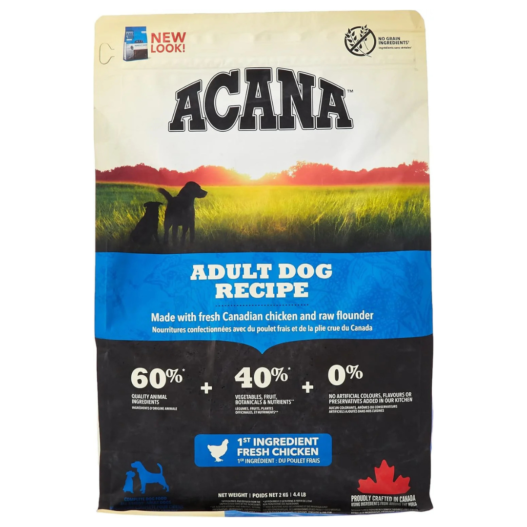 Acana Adult Dog Recipe Dry Dog Food - 6KG