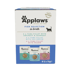 Applaws Fish Multipack Adult Wet Cat Food 12 x 70g Pouch 70g