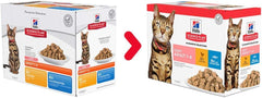 Hill's Multipack Wet food for Adult Cats - 12pcs x 85g (Chicken & Turkey)