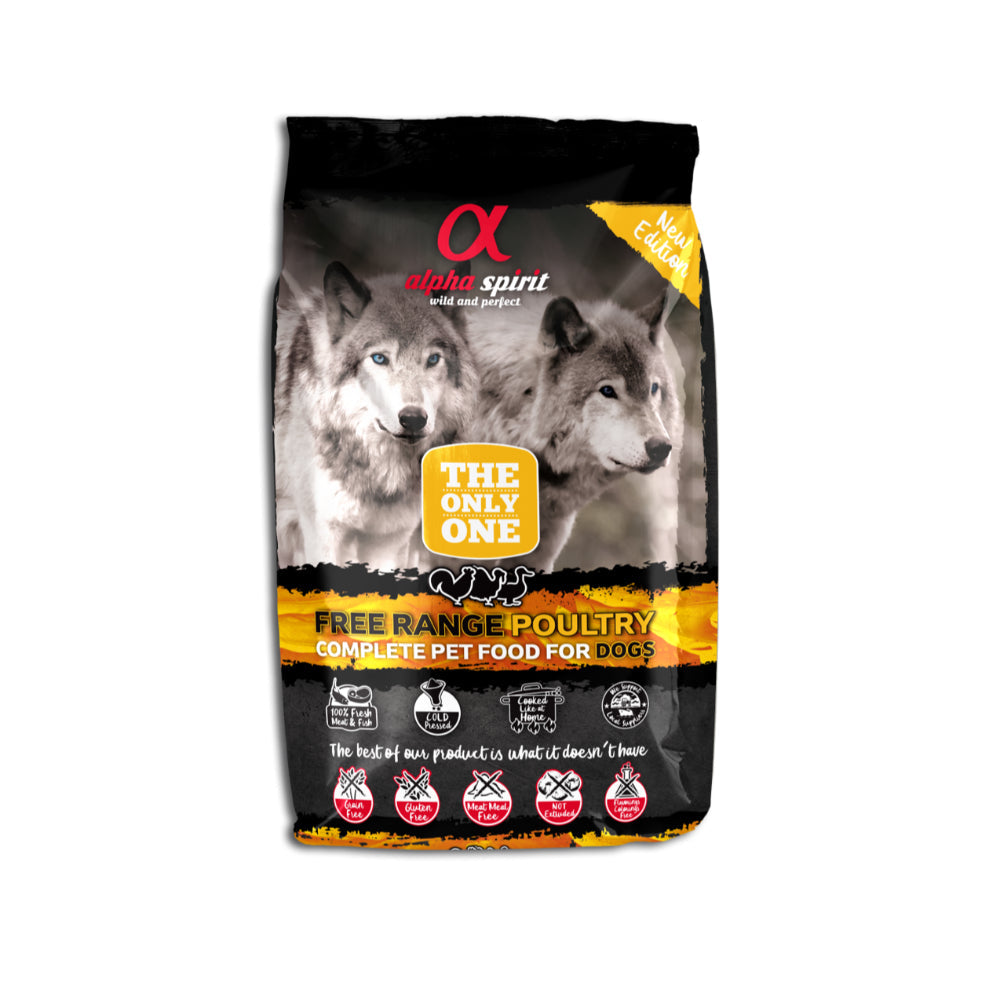 Alpha Spirit The Only One Adult Dog Food Poultry 3 kg