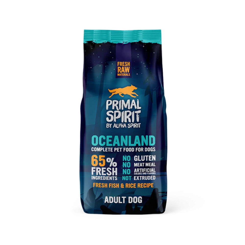 Alpha Spirit Primal 65% Oceanland Dog Food 12 kg