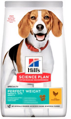Hill’s Science Plan Perfect Weight Medium Adult Dog Food with Chicken (12kg)