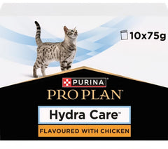 Purina Pro Plan Hydra Care, Feline Hydration Supplement, 10 x 75g