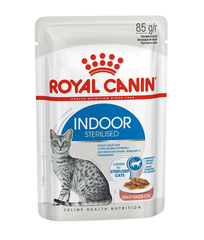 Royal canin Feline Health Nutrition Indoor (WET FOOD - Pouches) 12x85g - Gravy