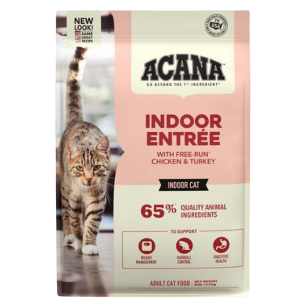 Acana Indoor Entree Dry Cat Food - 1.8KG