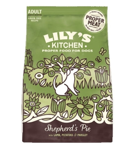 Lily's Kitchen Shepherd's Pie Lamb Grain Free Adult Dry Dog Food - 2.5KG
