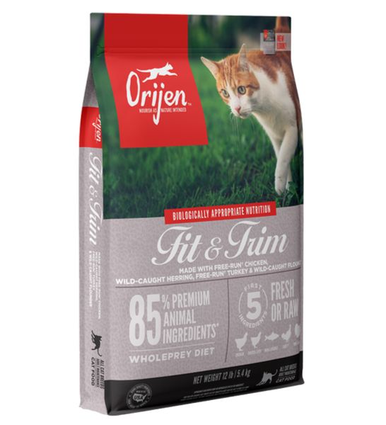 Orijen Fit & Trim Dry Cat Food - 1.8KG