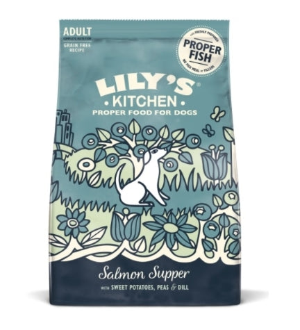 Lily's Kitchen Salmon Supper Adult Dog Dry Food - 2.5KG