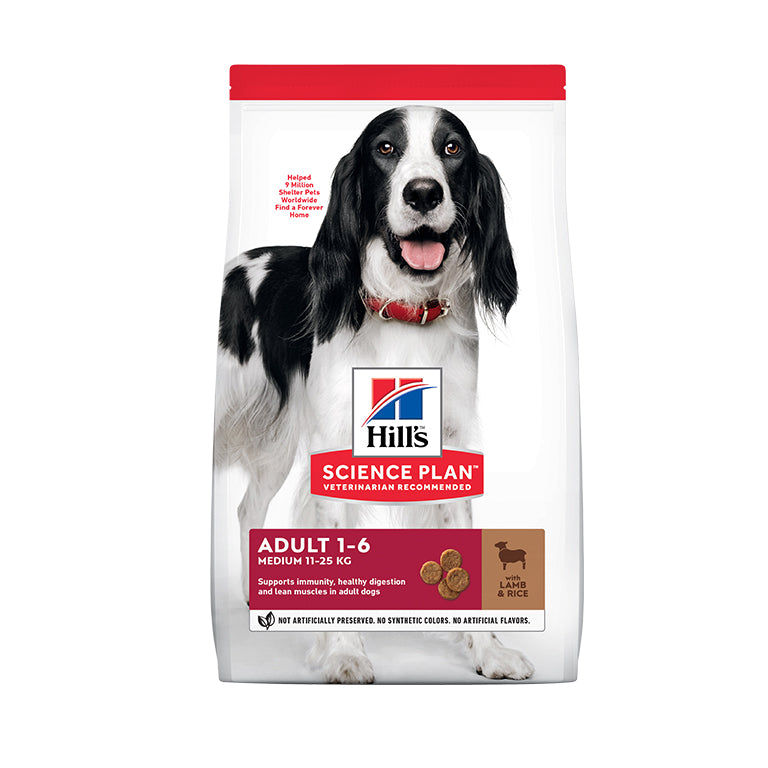 Hill's Science Plan Medium Adult Dog Food with Lamb & Rice