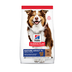 Hill's Science Plan Medium Mature Adult 7 Dog Food with Lamb & Rice