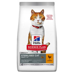 Hill's Science Plan Sterilised Adult Cat Food with Chicken