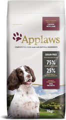 Applaws Chicken with Lamb Small & Medium Breed Adult Dry Dog Food 2Kg