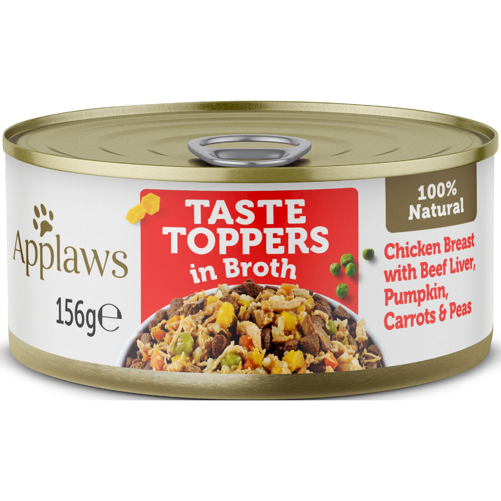 Applaws Chicken with Beef Liver Adult Wet Dog Food Tin 156g