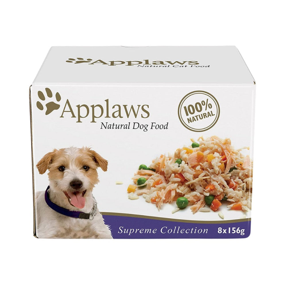 Applaws Chicken in Jelly Multipack Adult Wet Dog Food 8 x 156g Tin 156g