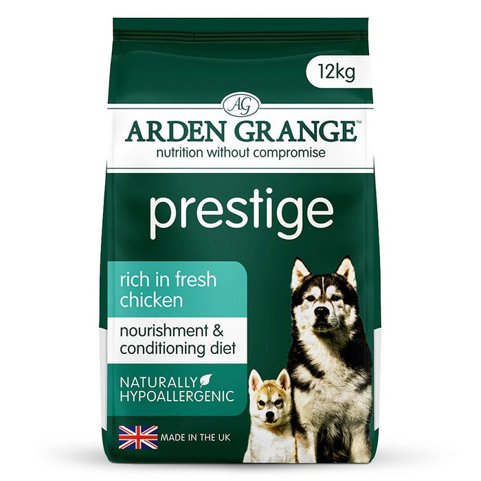 Arden Grange Prestige Rich in Fresh Chicken Dry Dog Food 12kg
