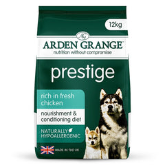 Arden Grange Prestige Rich in Fresh Chicken Dry Dog Food 12kg