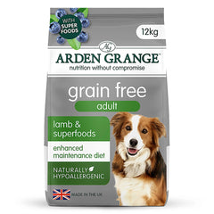 Arden Grange Grain Free Adult Lamb & Superfoods Dry Dog Food 12kg