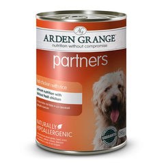 Arden Grange Partners Chicken, Rice & Vegetables Wet Dog Food 395g