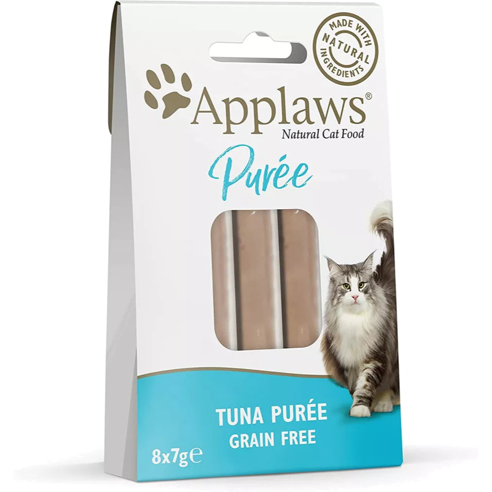 Applaws Tuna Puree Grain Free Cat Treats 8 x 7g 56g