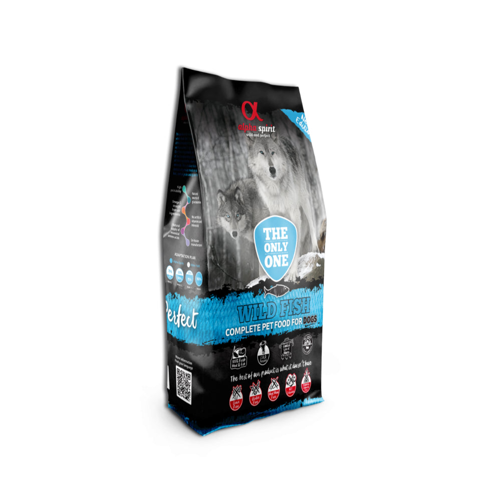 Alpha Spirit The Only One Adult Dog Food Wild Fish 12 kg