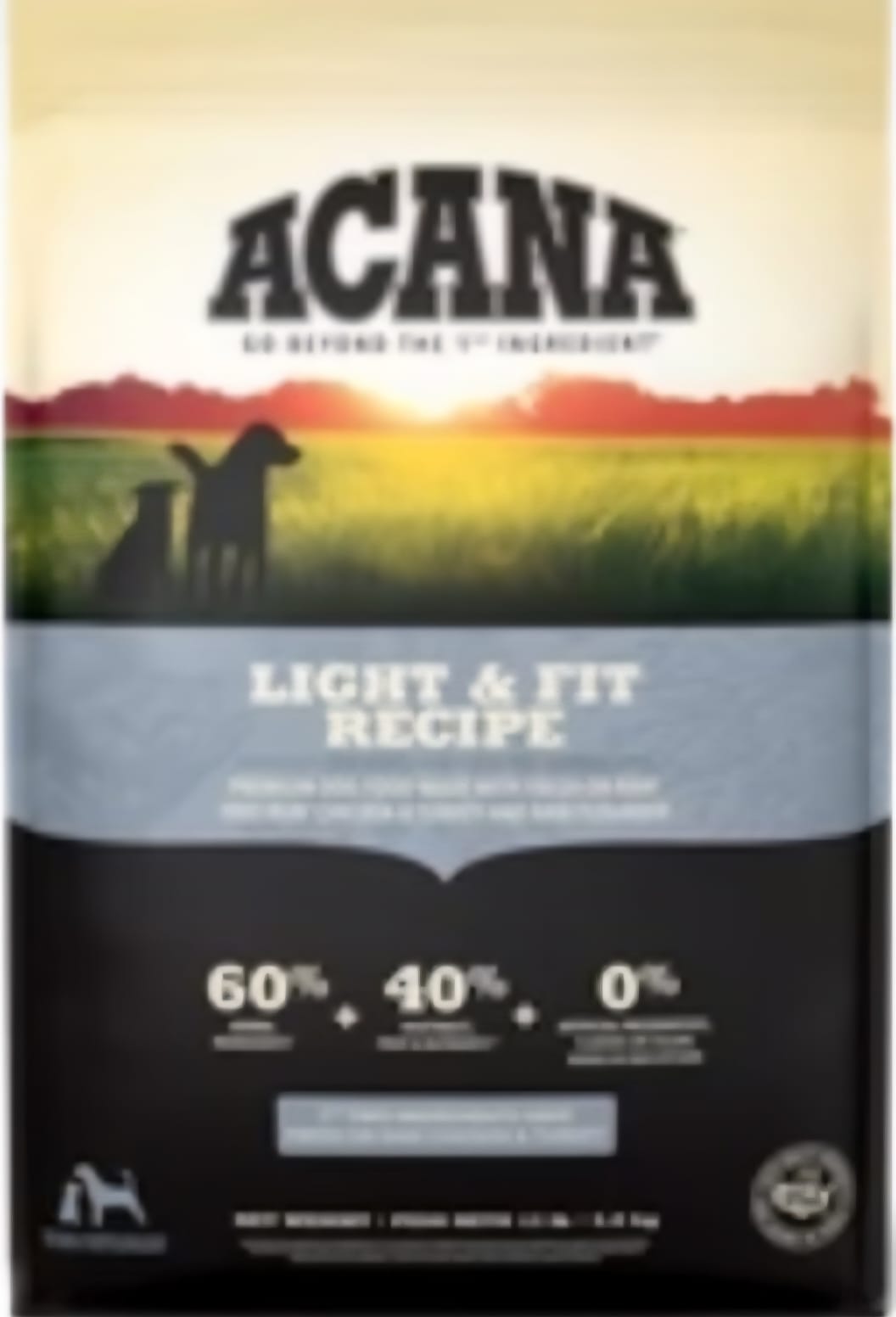 Acana Light and Fit Recipe Dry Dog Food - 6 kg