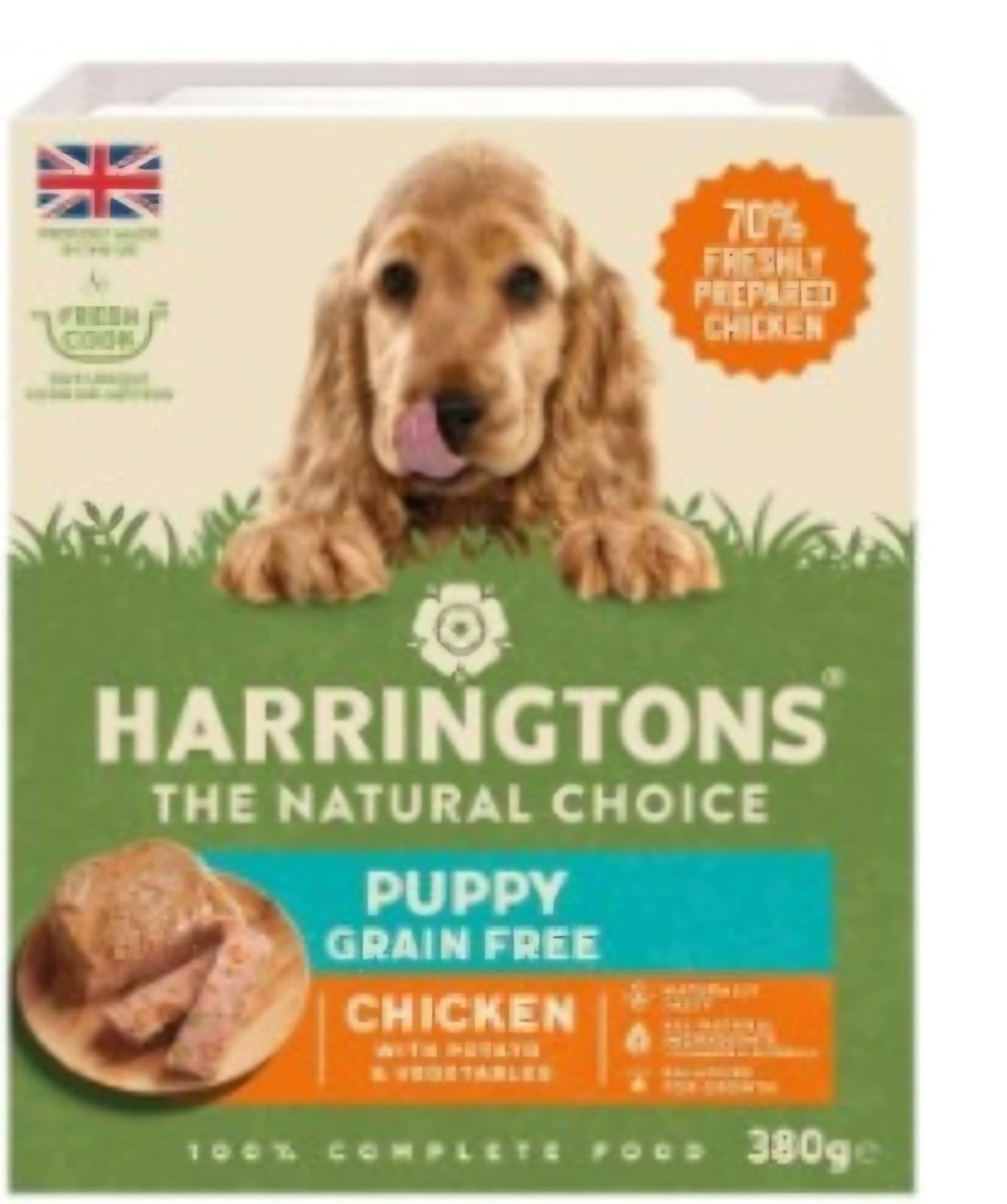 Harringtons Chicken & Potato Grain Free Wet Puppy Food 380g