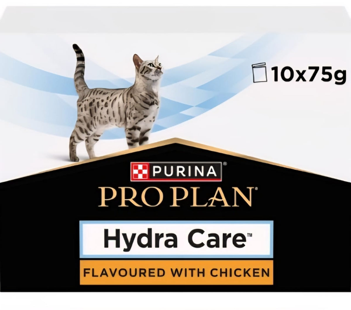 Purina Pro Plan Hydra Care, Feline Hydration Supplement, 10 x 75g