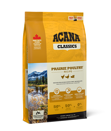 Acana Classic Prairie Poultry Recipe Dry Dog Food - 9.7KG