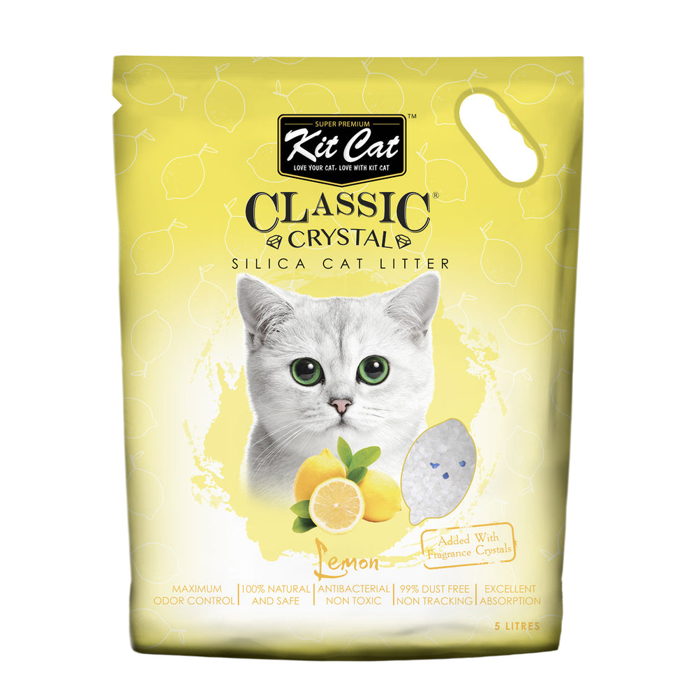 Kit Cat Classic Crystal Cat Litter ??Lemon