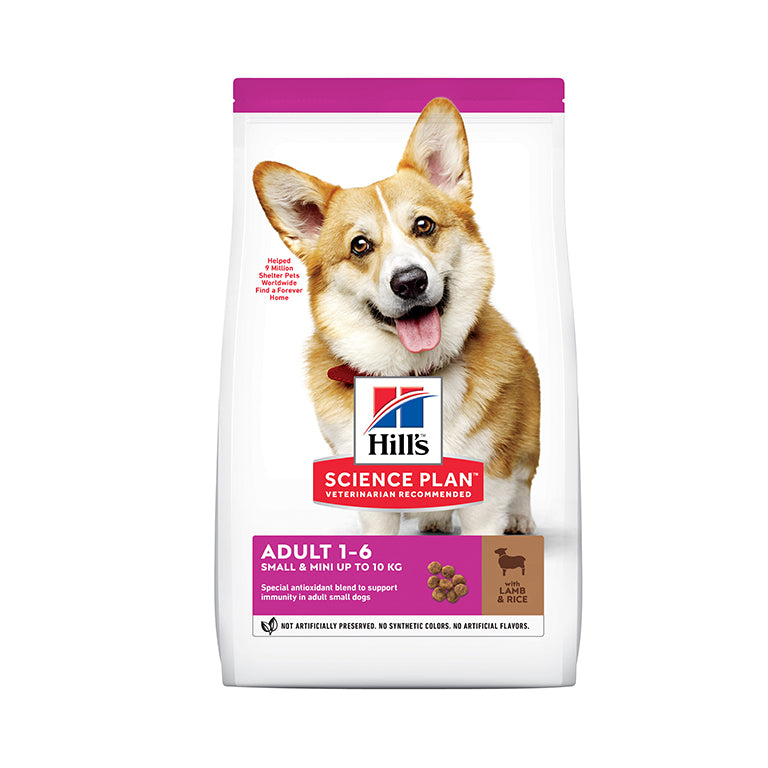 Hill's Science Plan Small & Mini Adult Dog Food with Lamb & Rice 